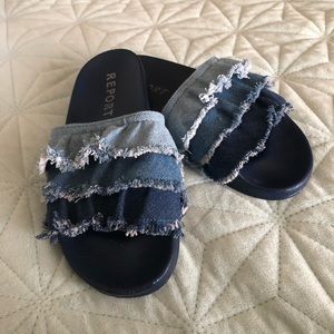 🔴SOLD Report Gigi Slide Sandal